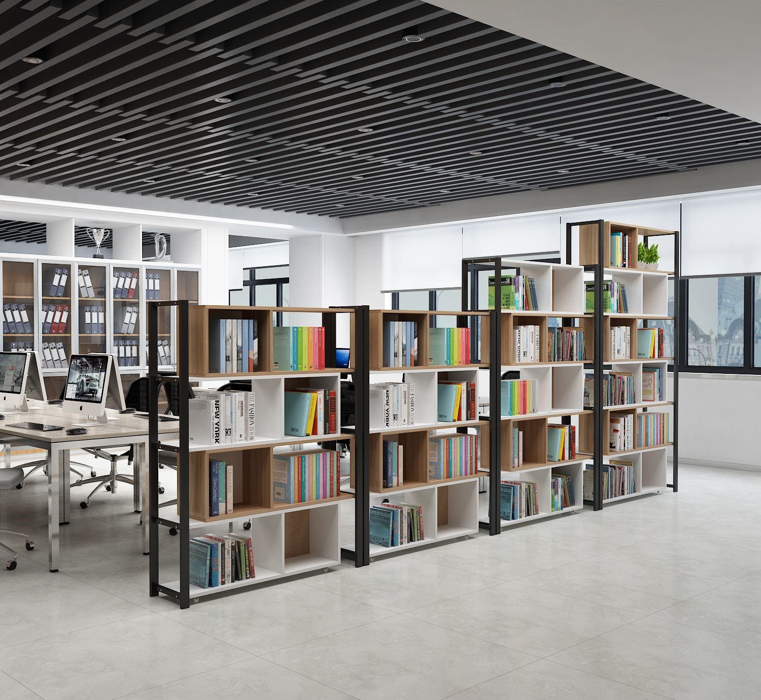 做好隔斷，讓你的辦公室瞬間提升一個(gè)檔次！(圖2)