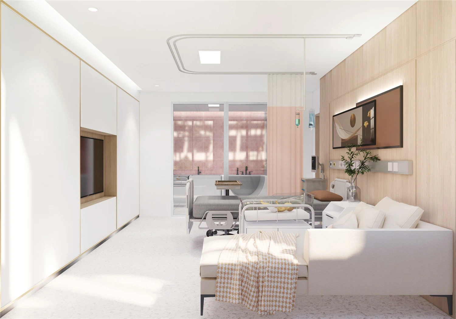 【醫(yī)院案例】婦產(chǎn)醫(yī)院這樣設(shè)計，簡而不失其華！(圖6)