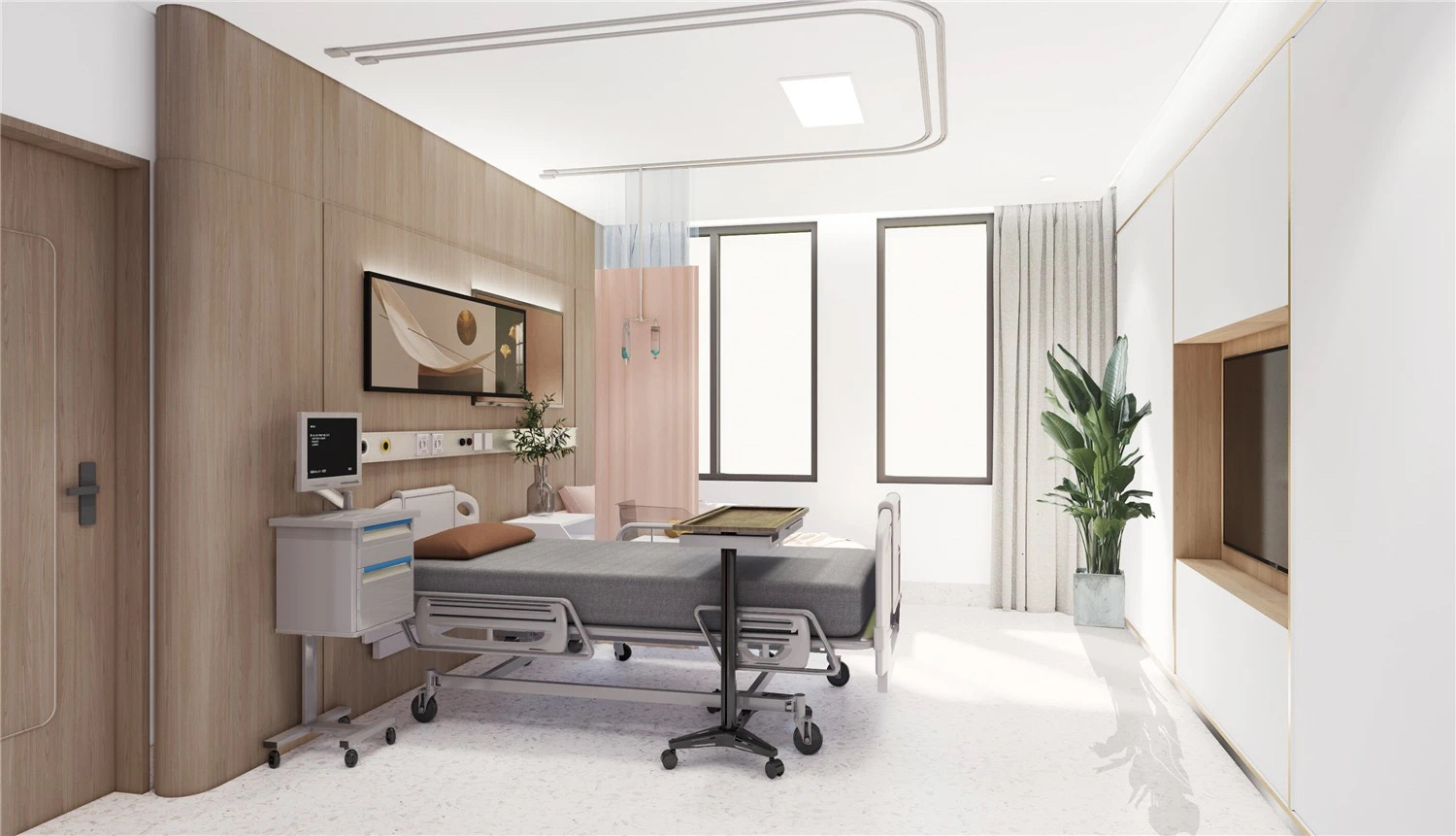 【醫(yī)院案例】婦產(chǎn)醫(yī)院這樣設(shè)計，簡而不失其華！(圖8)