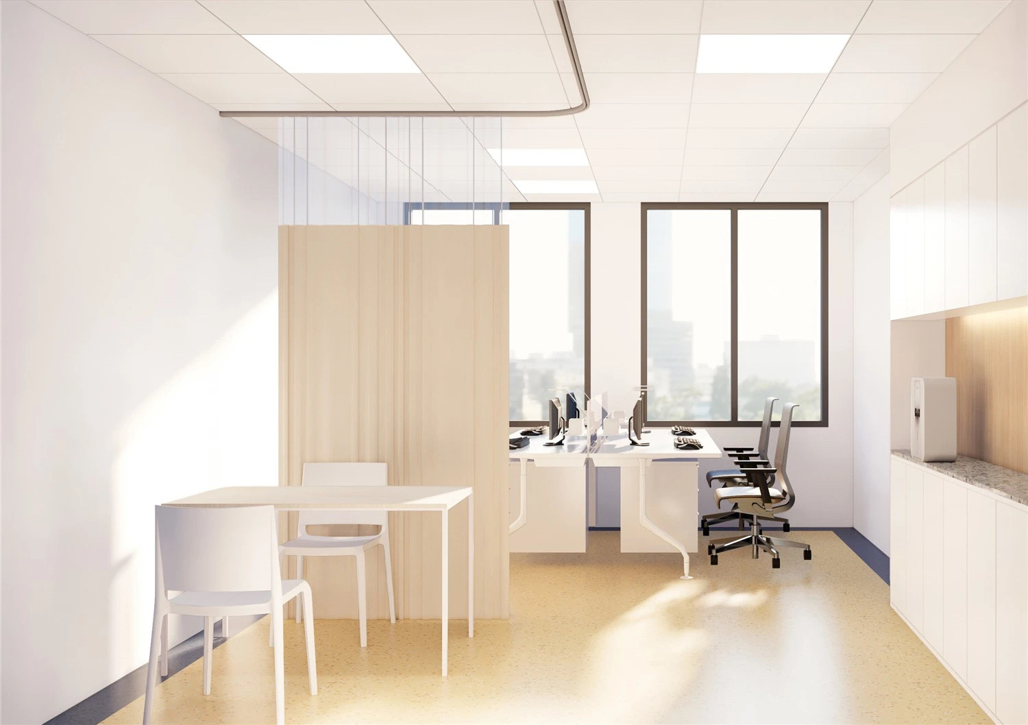 【醫(yī)院案例】婦產(chǎn)醫(yī)院這樣設(shè)計，簡而不失其華！(圖18)